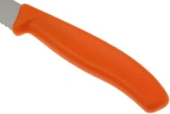 Victorinox SwissClassic Couteaux à Steak/pizza Orange Set De 2 6.7936.12L9B -Victorinox Boutique VT6 7936 12L9B 03 victorinox steakmes oranje vt vt6 7936 12l9b 03