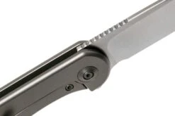 WE Knife Elementum WE18062X-1 Satin, Gray Titanium Couteau De Poche -Victorinox Boutique WKWE18062X 1 06 we knife