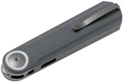 WE Knife Eidolon Drop Point, Integral Gray G10 WE19074A-A Couteau De Poche, Justin Lundquist Design 12 WE Knife Eidolon Drop Point, Integral Gray G10 WE19074A-A Couteau De Poche, Justin Lundquist Design -Victorinox Boutique WKWE19074A A 04 we knife