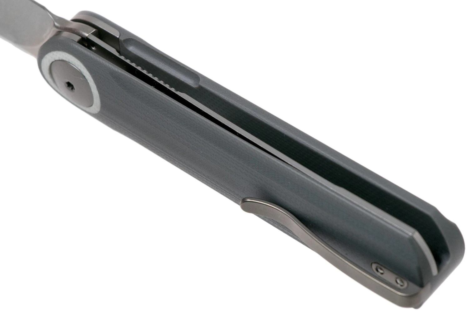 WE Knife Eidolon Drop Point, Integral Gray G10 WE19074A-A Couteau De Poche, Justin Lundquist Design 7 WE Knife Eidolon Drop Point, Integral Gray G10 WE19074A-A Couteau De Poche, Justin Lundquist Design – Image 5