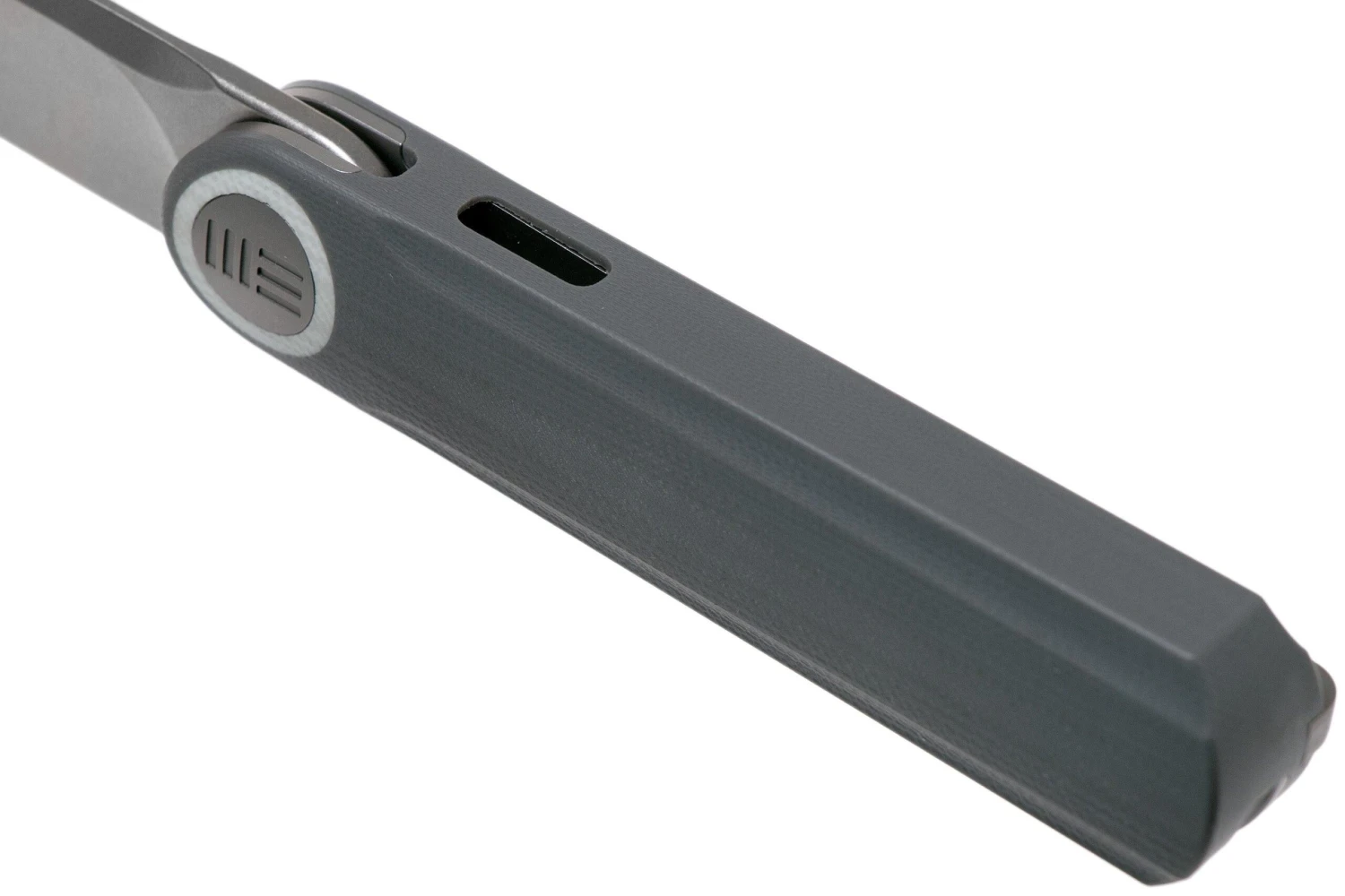 WE Knife Eidolon Drop Point, Integral Gray G10 WE19074A-A Couteau De Poche, Justin Lundquist Design 8 WE Knife Eidolon Drop Point, Integral Gray G10 WE19074A-A Couteau De Poche, Justin Lundquist Design – Image 6