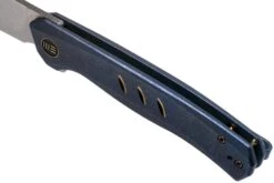 WE Knife Seer WE20015-2 Hand Rubbed, Blue Titanium Limited Edition Couteau De Poche -Victorinox Boutique WKWE20015 2 07 we knife