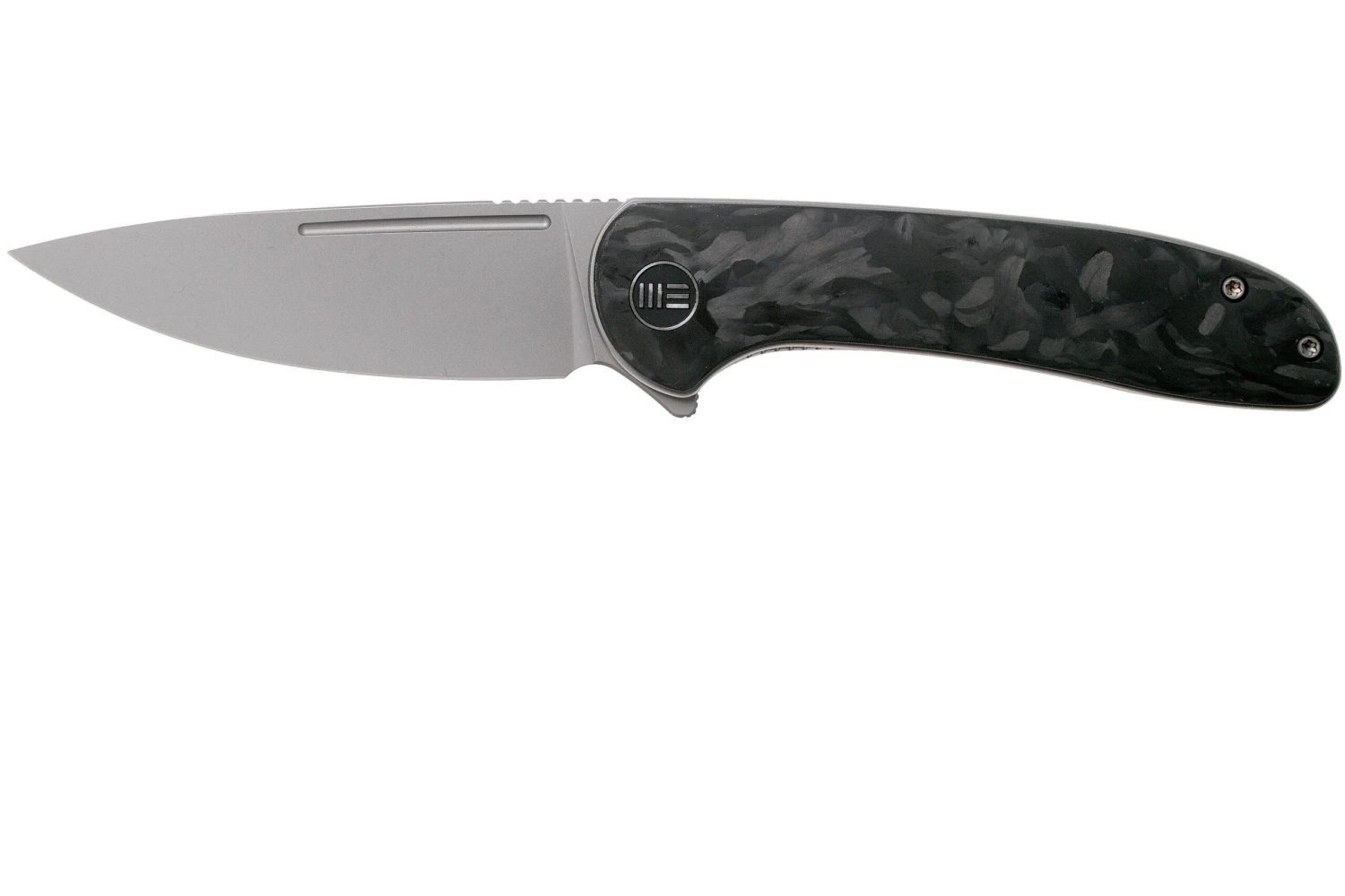 WE Knife Saakshi WE20020C-1 Stonewashed, Carbonfiber Couteau De Poche 3 WE Knife Saakshi WE20020C-1 Stonewashed, Carbonfiber Couteau De Poche