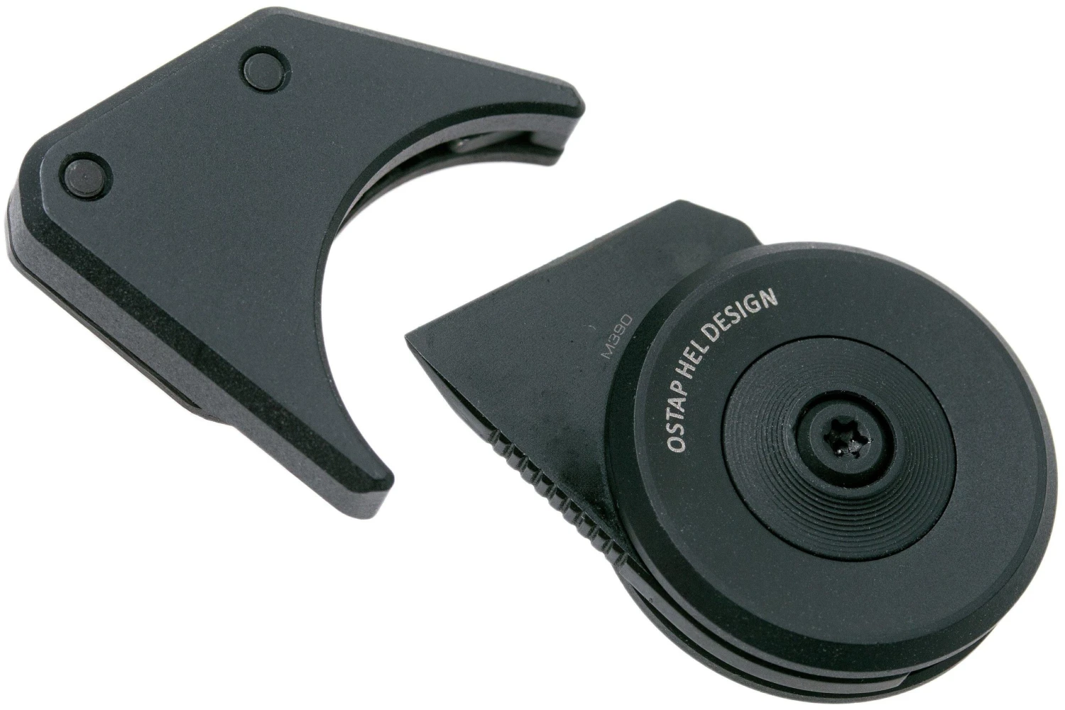 WE Knife Quark WE20021-2 Silver Couteau De Cou, Ostap Hel Design 4 WE Knife Quark WE20021-2 Silver Couteau De Cou, Ostap Hel Design – Image 2