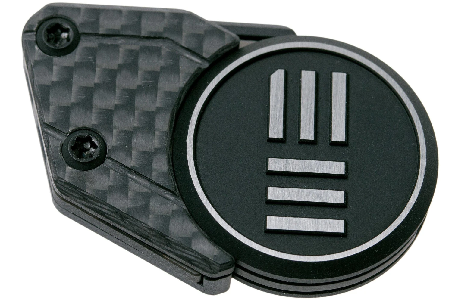 WE Knife Quark WE20021-2 Silver Couteau De Cou, Ostap Hel Design 5 WE Knife Quark WE20021-2 Silver Couteau De Cou, Ostap Hel Design – Image 3