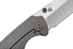 WE Knife Thug XL, WKWE20028D-2, Shredded Carbonfiber, Grey Titanium, Satin CPM-20CV Couteau De Poche -Victorinox Boutique WKWE20028E 0 05 weknife