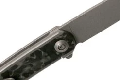 WE Knife Smooth Sentinel WE20043-1 Gray Titanium Fibre De Carbone, Couteau De Poche -Victorinox Boutique WKWE20043 1 06 we knife