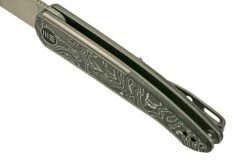WE Knife Smooth Sentinel WE20043-5, 20CV, Titanium, Aluminium Foil Carbon Fiber, Couteau De Poche 16 WE Knife Smooth Sentinel WE20043-5, 20CV, Titanium, Aluminium Foil Carbon Fiber, Couteau De Poche -Victorinox Boutique WKWE20043 5 07 we