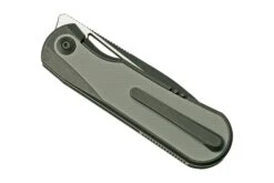 WE Knife Baloo WE21033-1 Titanium/Grey G10, Couteau De Poche -Victorinox Boutique WKWE21033 1 07 we