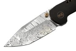 WE Knife Trogon WE22002B-DS1 Black Titanium, Heimskringla Damasteel Couteau De Poche 11 WE Knife Trogon WE22002B-DS1 Black Titanium, Heimskringla Damasteel Couteau De Poche -Victorinox Boutique WKWE22002B DS1 03 weknife