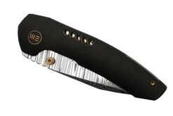 WE Knife Trogon WE22002B-DS1 Black Titanium, Heimskringla Damasteel Couteau De Poche 14 WE Knife Trogon WE22002B-DS1 Black Titanium, Heimskringla Damasteel Couteau De Poche -Victorinox Boutique WKWE22002B DS1 06 weknife