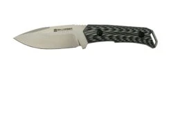 Willumsen Paragon DL22TGR Grey Black G10, AUS-8, Couteau Fixe