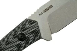 Willumsen Paragon DL22TGR Grey Black G10, AUS-8, Couteau Fixe 13 Willumsen Paragon DL22TGR Grey Black G10, AUS-8, Couteau Fixe -Victorinox Boutique WNDL22TGR 05 willumsen