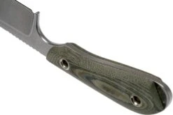 White River Knives M1 Caper Black & OD Linen Micarta Couteau à Lame Fixe, étui Kydex -Victorinox Boutique WRCPR LBO 04 white river knives