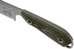 White River Knives M1 Caper Black & OD Linen Micarta Couteau à Lame Fixe, étui Kydex -Victorinox Boutique WRCPR LBO 05 white river knives