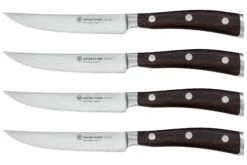 Wüsthof Ikon Set De 3 Couteaux à Steak, 1070560402 -Victorinox Boutique WU1070560402 01 wusthof stockfoto v2