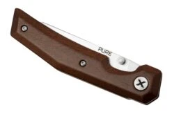 WOOX Pure BUKNF05001 Walnut, Couteau De Poche -Victorinox Boutique WXBU KNF050 01 06 woox