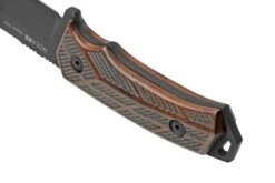 WOOX Rock 62 BUKNF00102 Walnut Engraved, Couteau Fixe -Victorinox Boutique WXBUKNF00102 04 woox