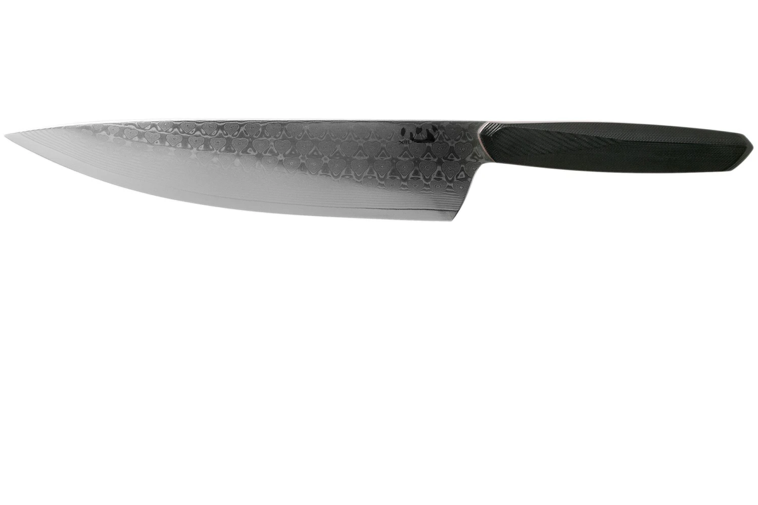 Xin Cutlery XinCore XC126 Black G10, Red Liners, Damascus, Couteau De Chef 21,5 Cm 3 Xin Cutlery XinCore XC126 Black G10, Red Liners, Damascus, Couteau De Chef 21,5 Cm