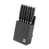 Yaxell Tsuchimon 36771 Set De 6 Couteaux à Steak Avec Bloc à Couteaux, Noir -Victorinox Boutique YL36771 01 yaxell