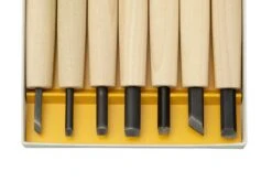 Yoshiharu Y-7 Mitomoto Couteaux à Bois Japonais, Set De 7 -Victorinox Boutique YSH 015 03 yoshiharu